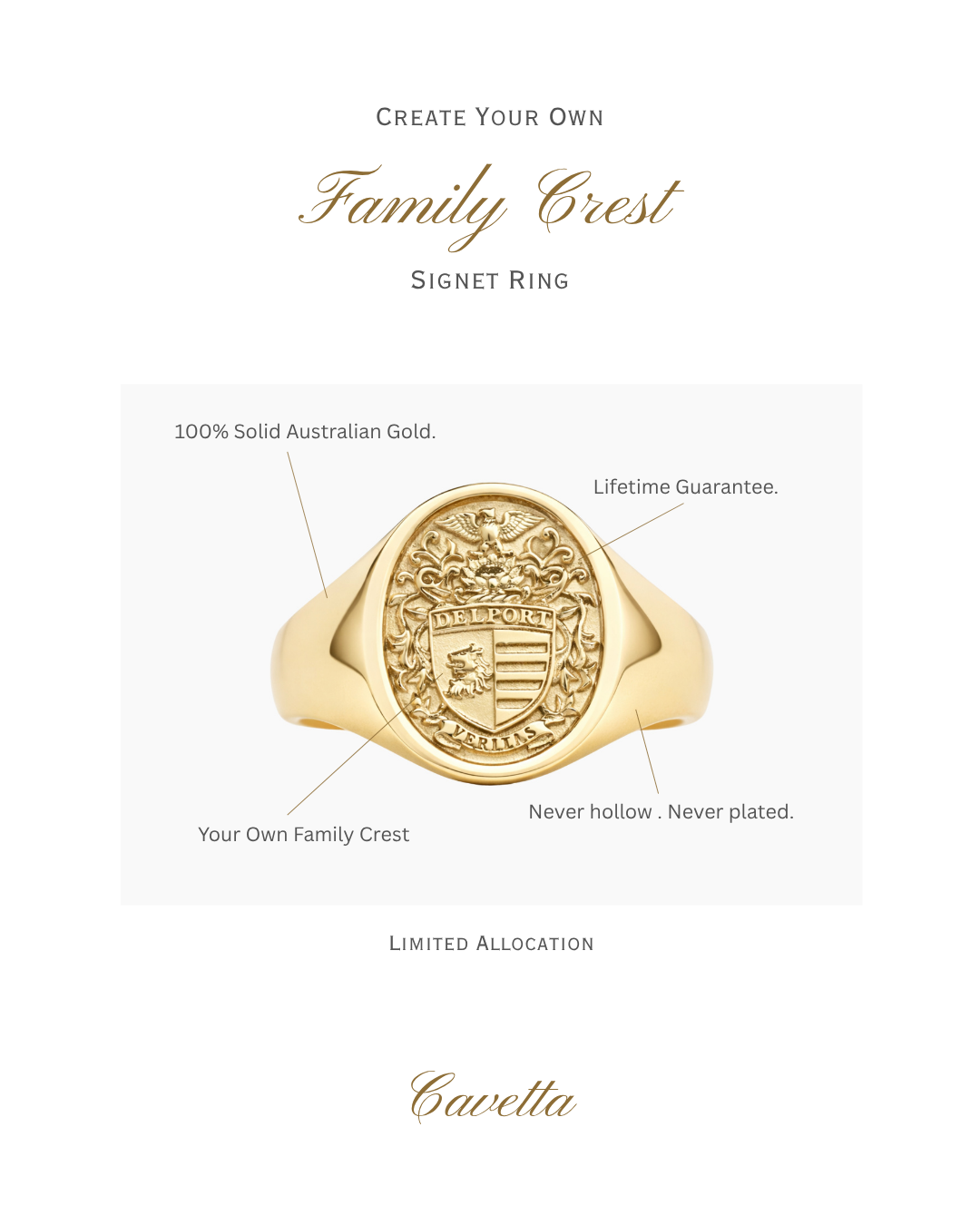 Custom 'No. 22' Family Crest