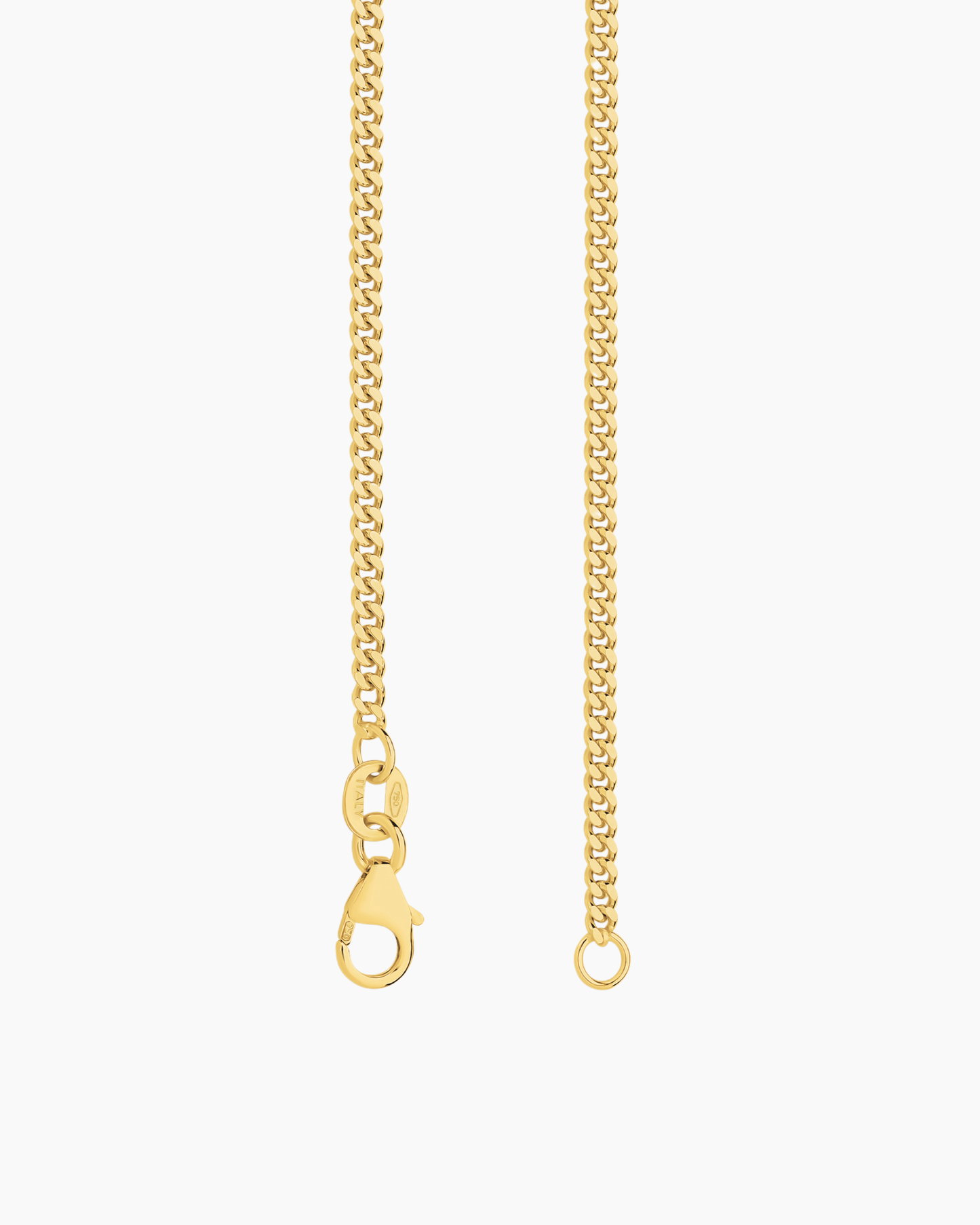 Curb Solid Gold Necklace