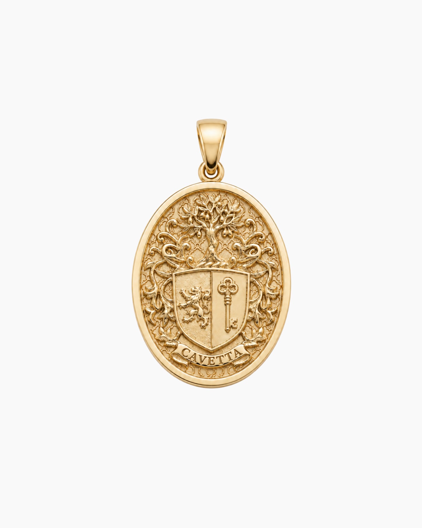 Custom Family Crest Pendant