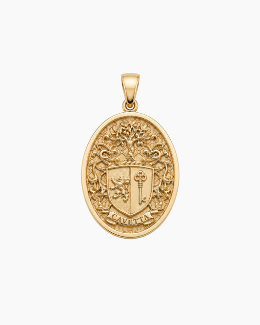 Custom Family Crest Pendant