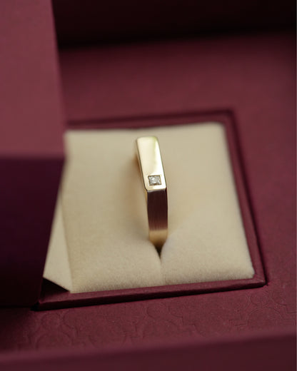 'No. 6' Square Diamond