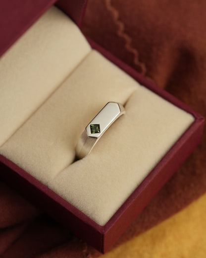 'No. 16' Square Sapphire