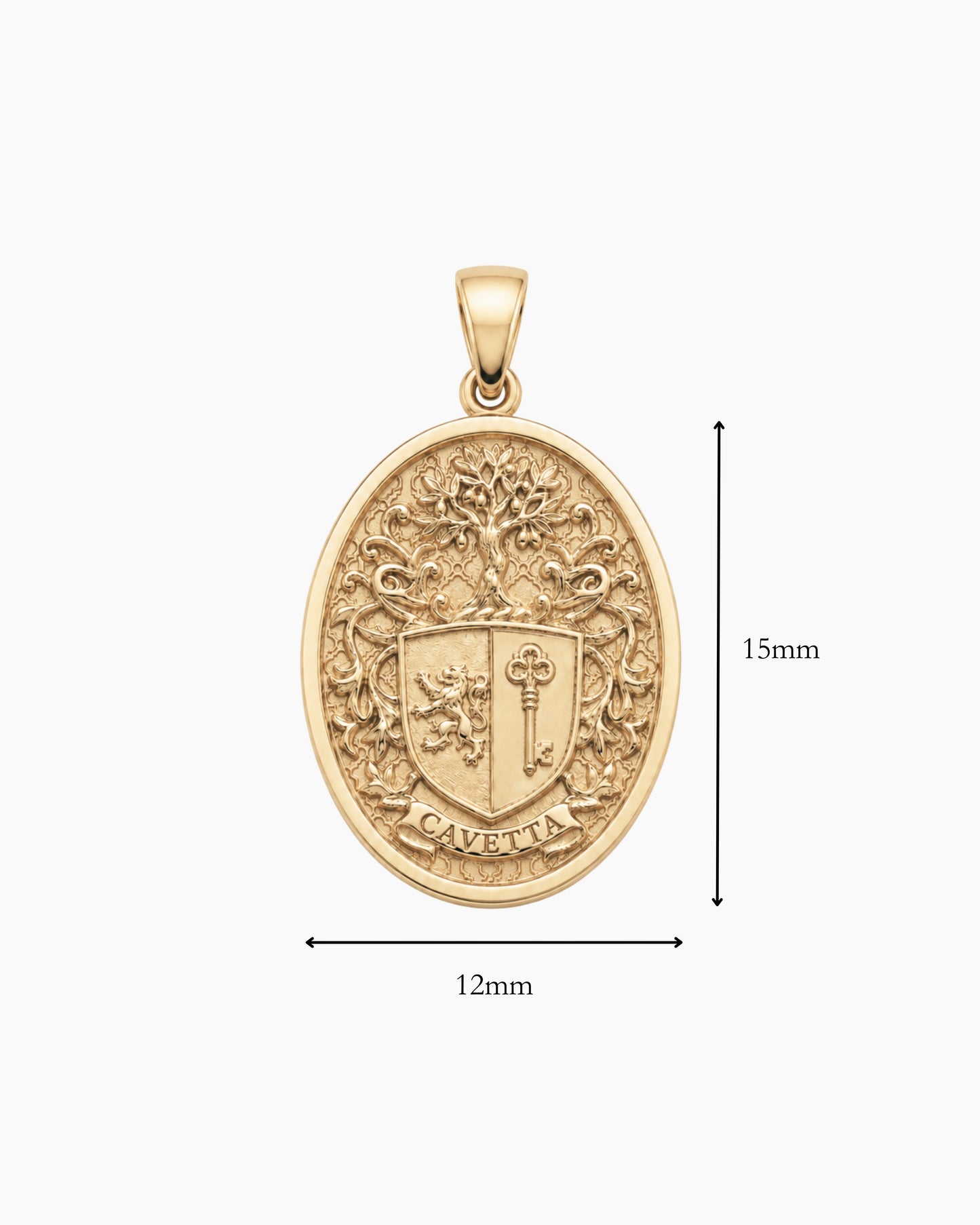 Custom Family Crest Pendant
