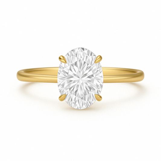 'Forever' Diamond Engagement Ring