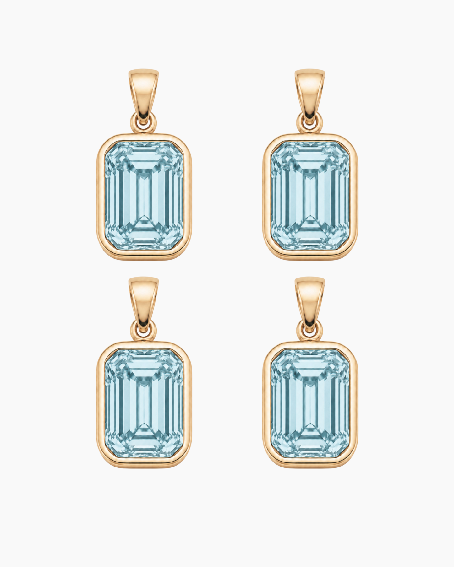 Bezel Set Birthstone Pendant