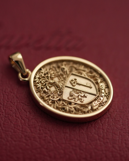Custom Family Crest Pendant