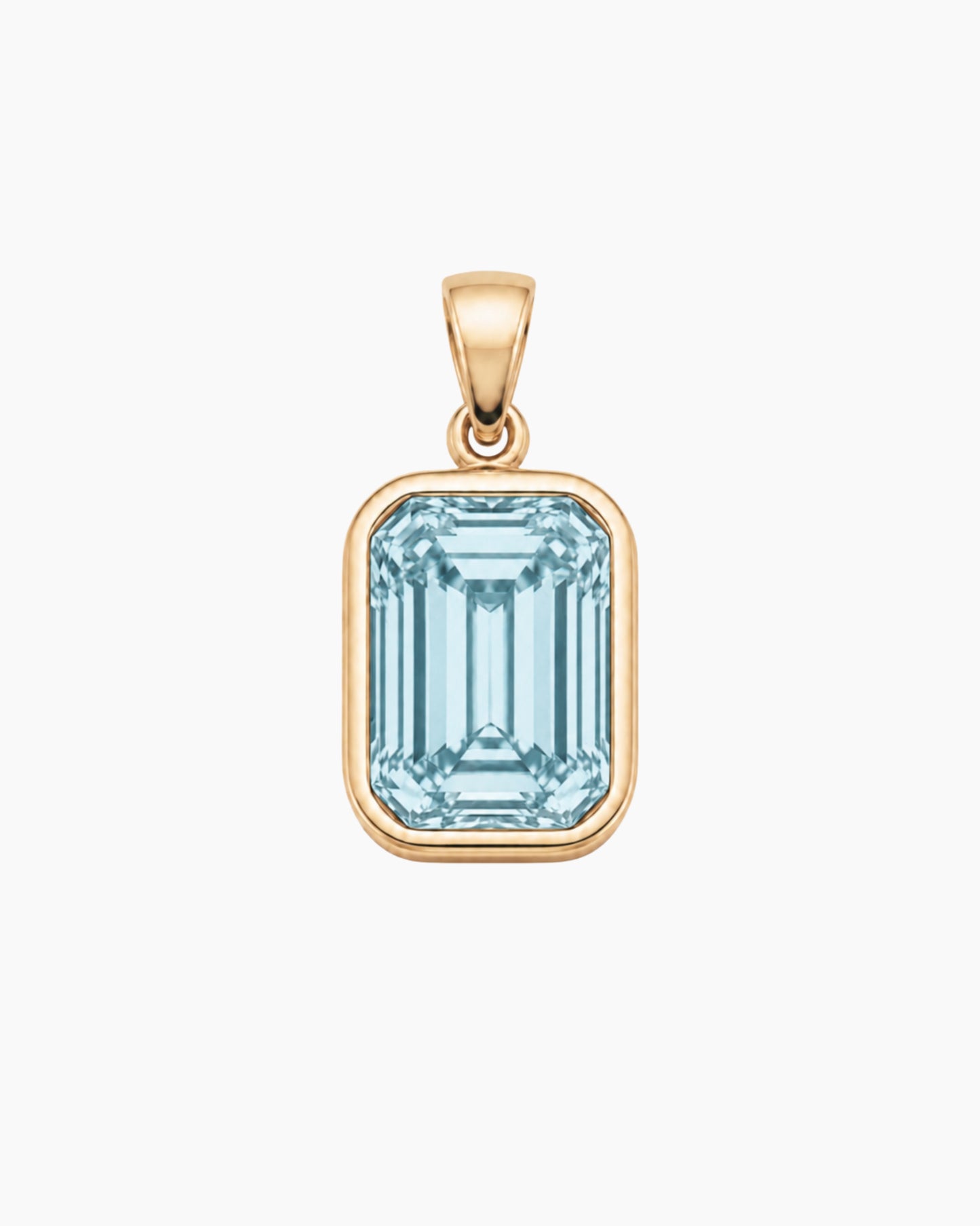 Bezel Set Birthstone Pendant