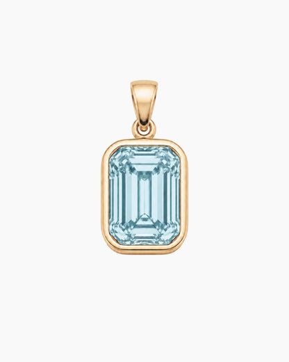 Bezel Set Birthstone Pendant