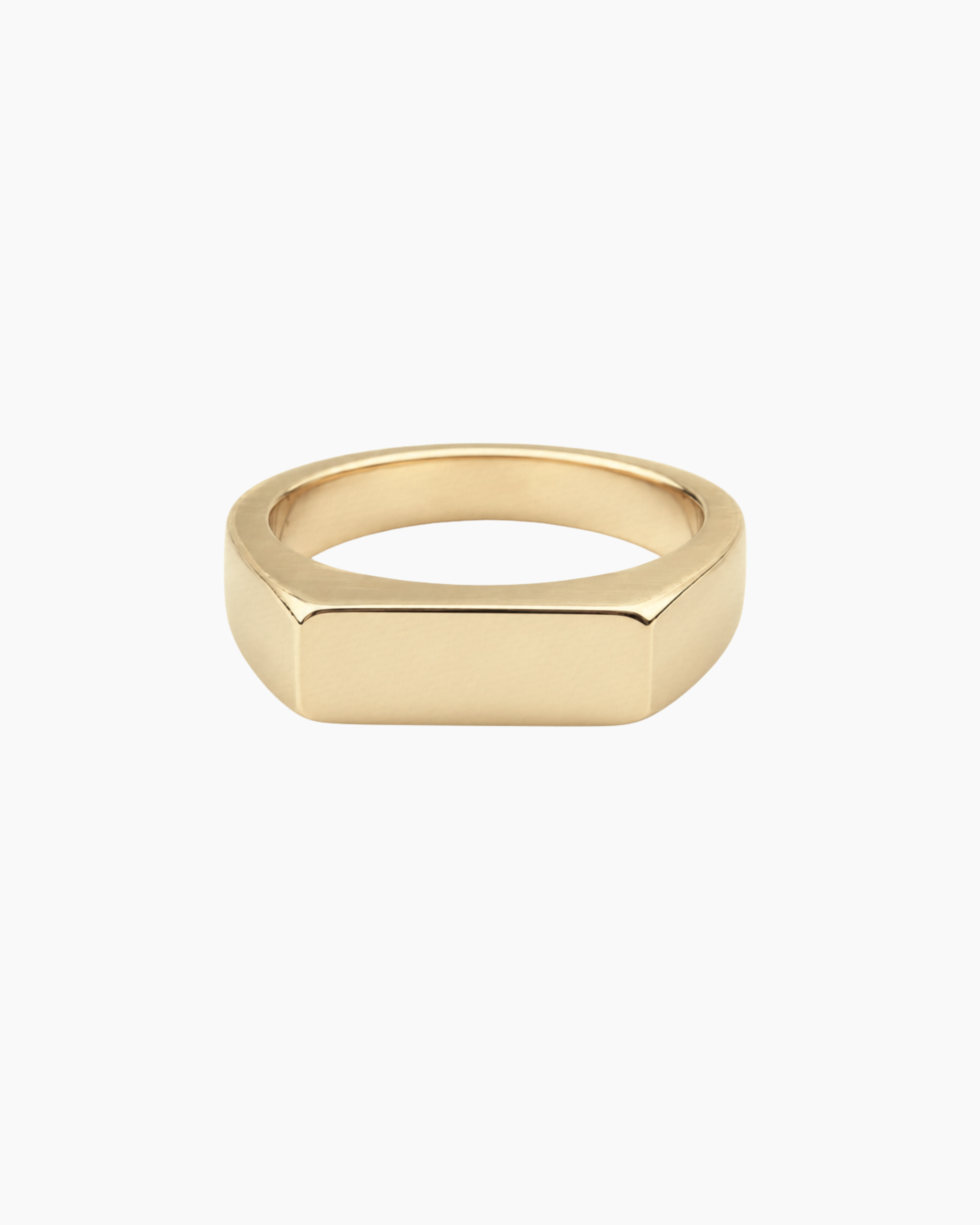 No. 6' Solid Gold Ring | 5mm Band | Cavetta - Cavetta