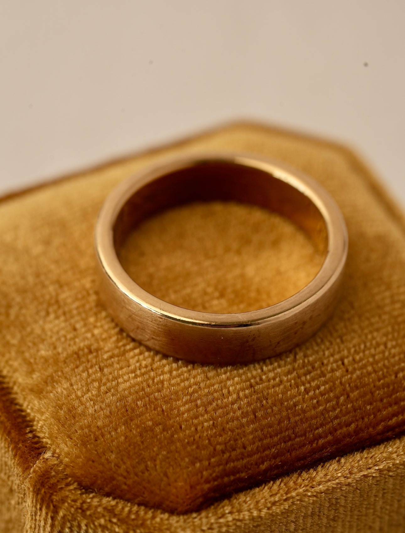 'No. 11' Solid Gold Band Ring