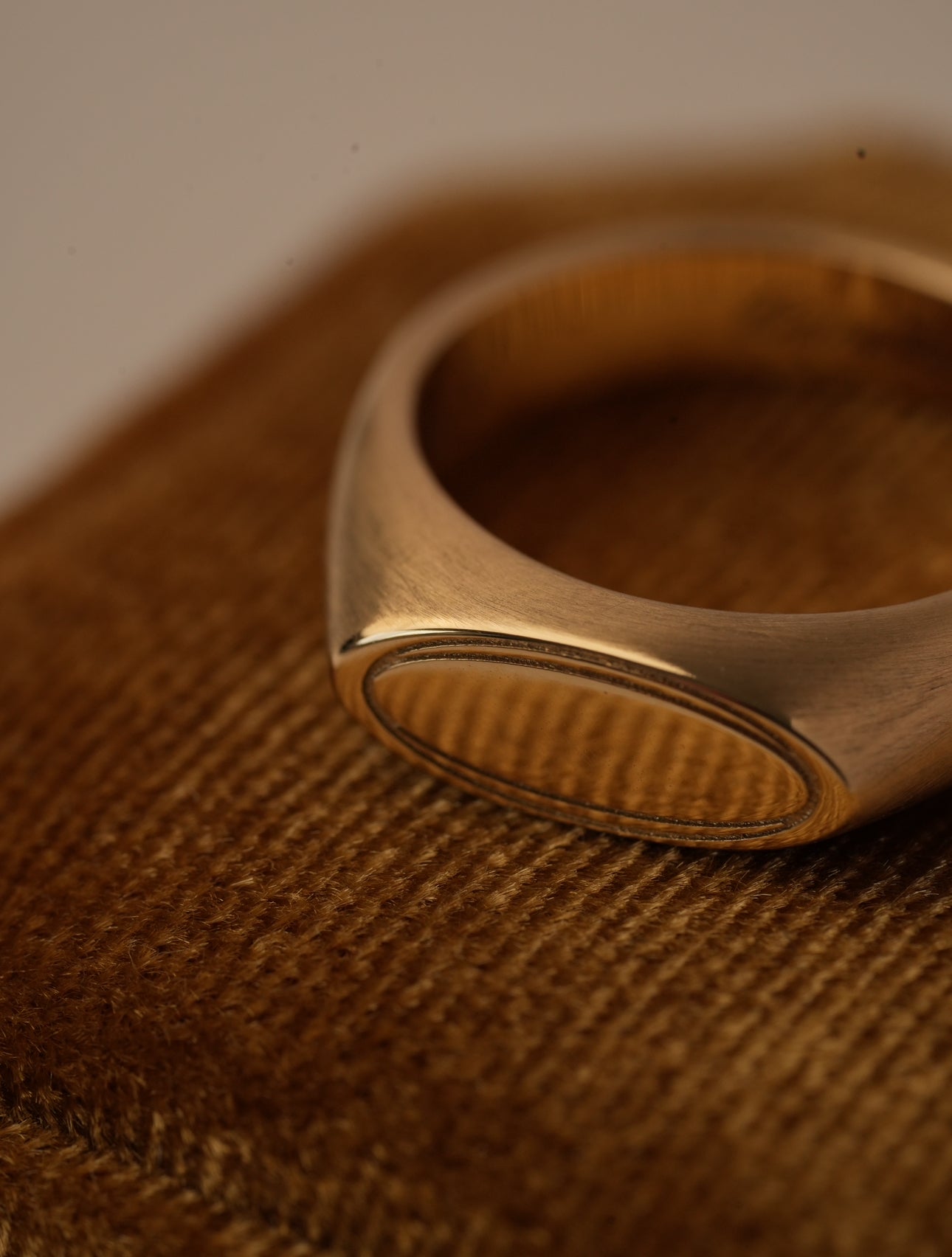 'No. 8' Solid Gold Ring