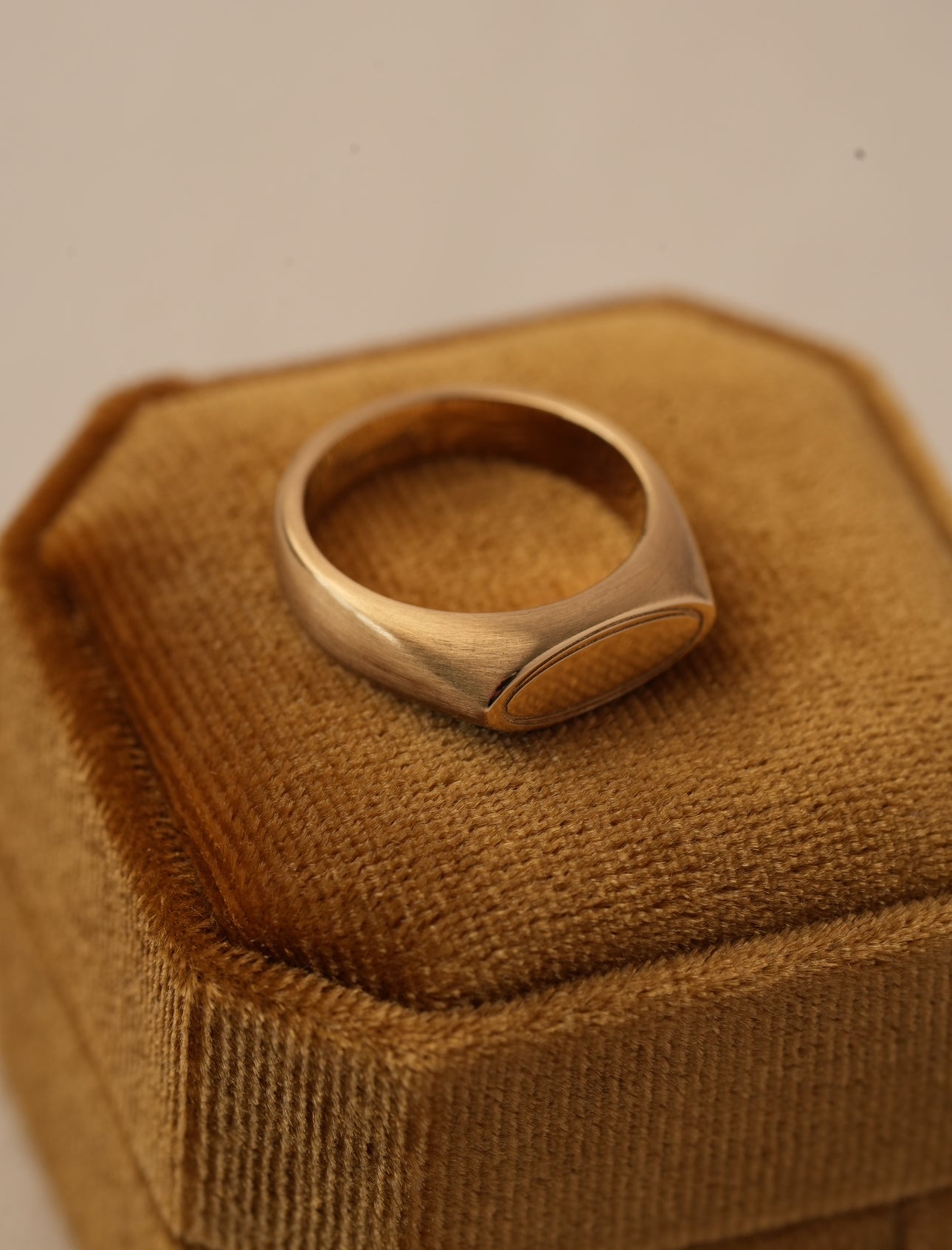 'No. 8' Solid Gold Ring