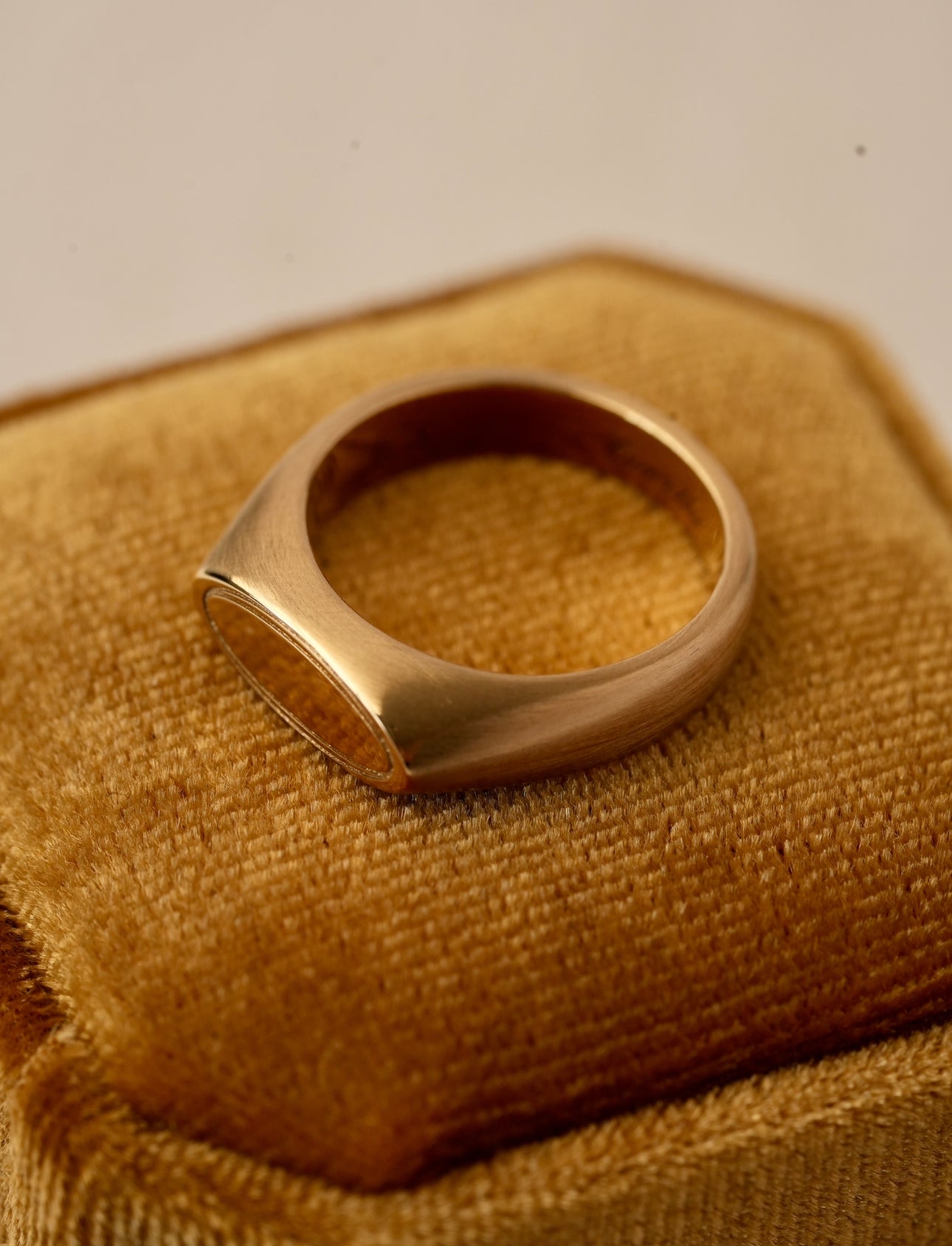 'No. 8' Solid Gold Ring