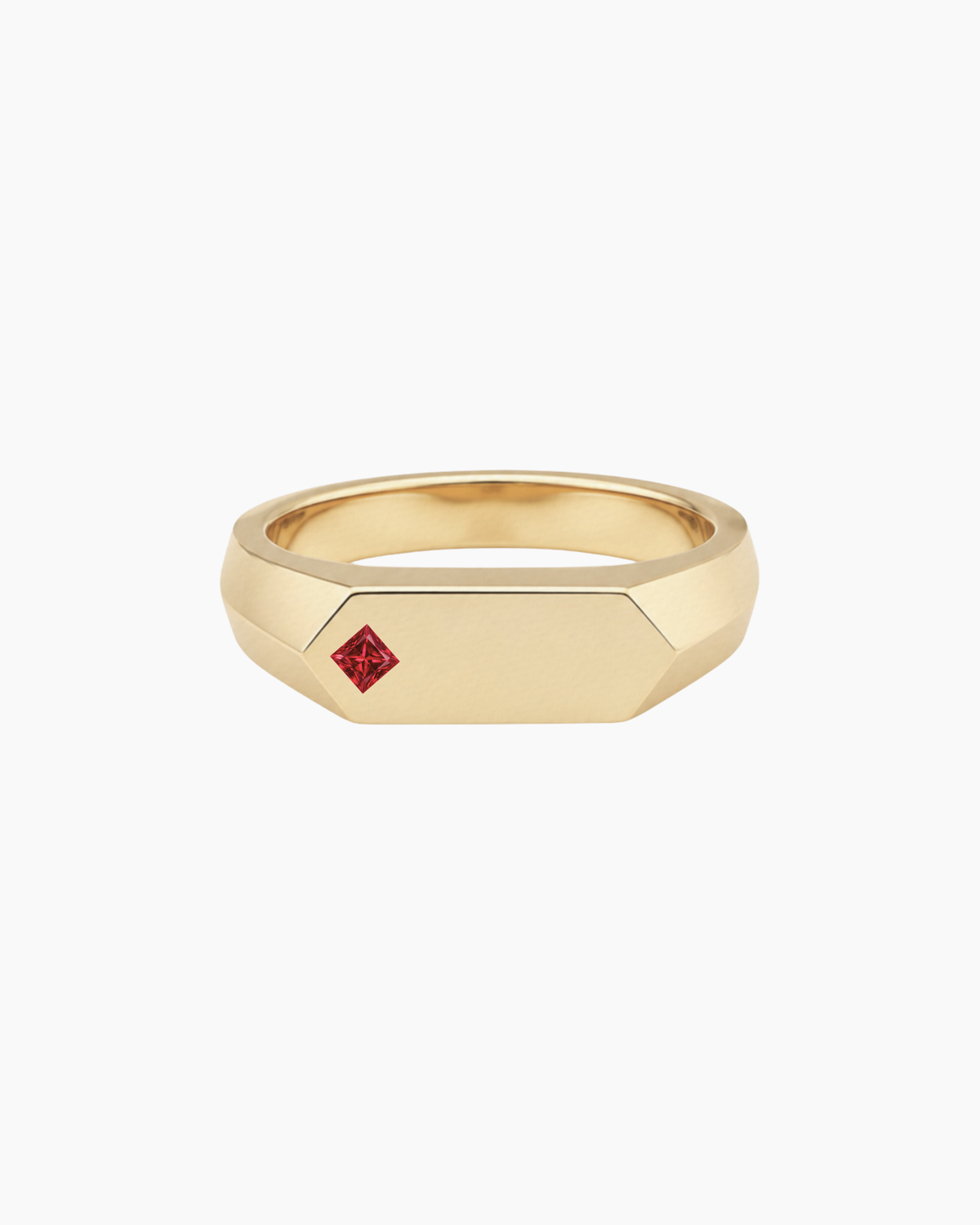 'No. 16' Square Ruby