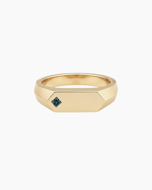 'No. 16' Square Sapphire