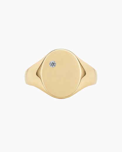 'No. 22' Round Diamond