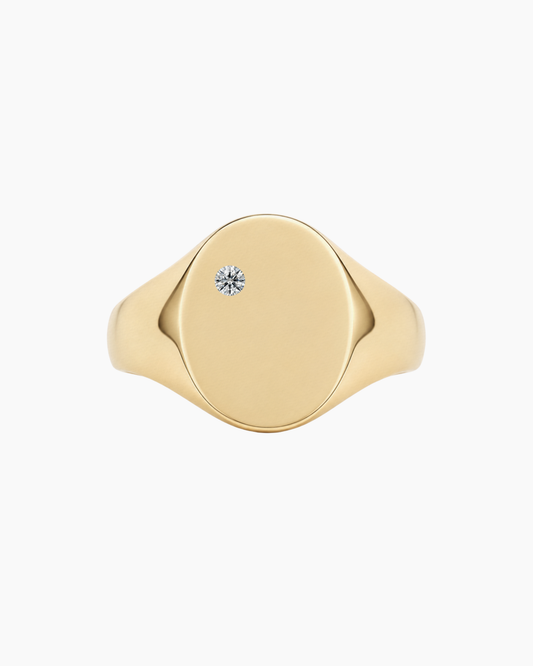 'No. 22' Round Diamond