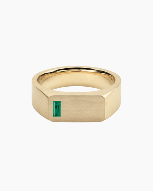 'No. 6' Chunky Emerald