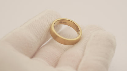 'No. 11' Solid Gold Ring (Sapphire)